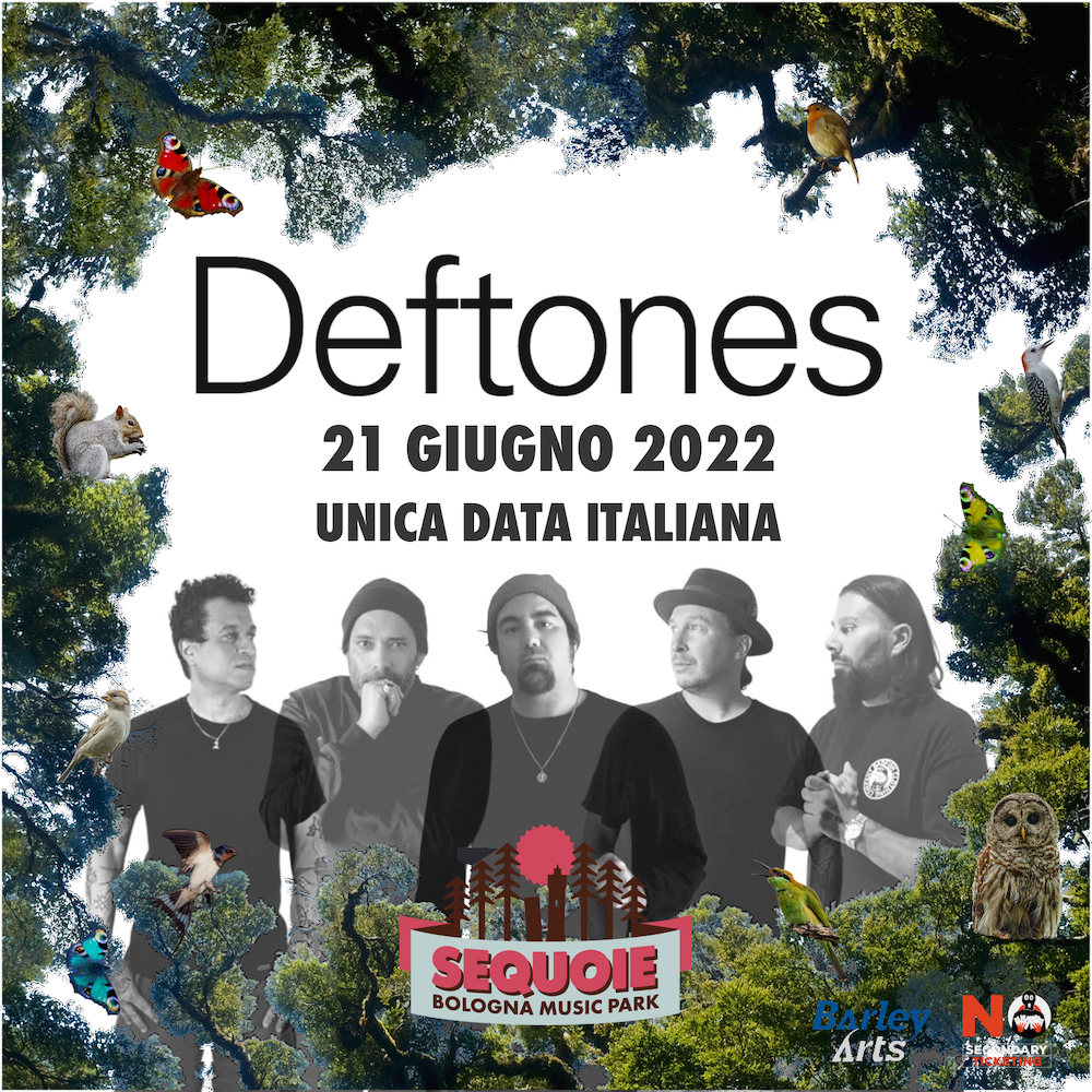 deftones tour 2023 italia
